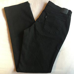 Levi's Women's Jeans 505 Straight, Black, Size 31